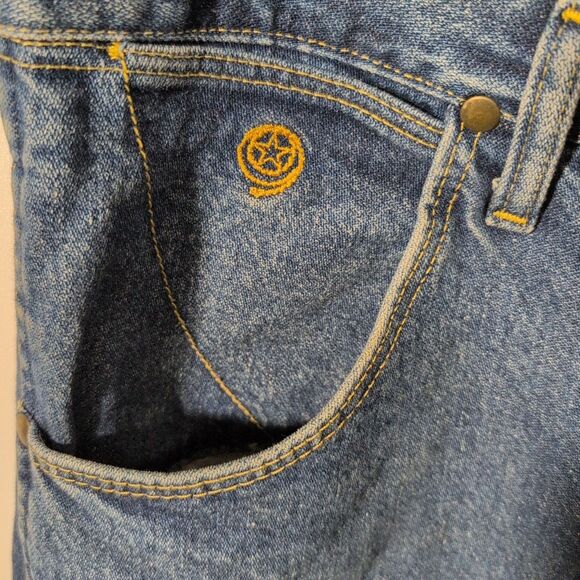 Wrangler George Strait Cowboy Cut Collection Jeans Men's 39x30 Blue Denim - Picture 2 of 10